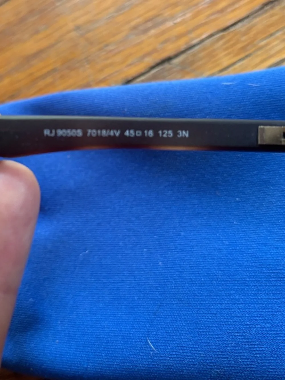 Ray-Ban junior Clubmaster Black Frame Sunglasses with Purple mirror Lenses